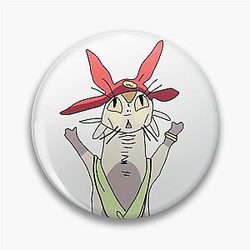 Meow Space Dandy Pin