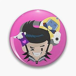 Space Dandy - Dandy & QT Pin