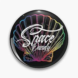Space Dandy - Rainbow shell Pin