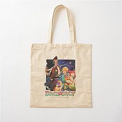 Space Dandy Cotton Tote Bag