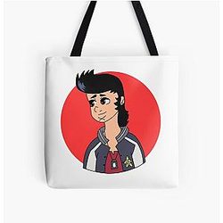 Space Dandy Dandy All Over Print Tote Bag