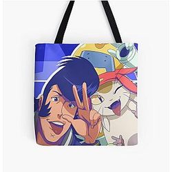 Space Dandy and Crew 2017 All Over Print Tote Bag