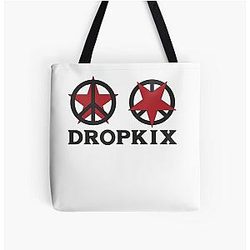 Dropkix band logo - Space Dandy All Over Print Tote Bag