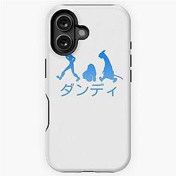 Space Dandy Silhouette "Dandy" (Blue) iPhone Tough Case