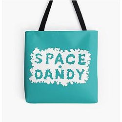 Space Dandy Minimalist All Over Print Tote Bag