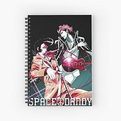 Space Dandy - Dropkix Spiral Notebook