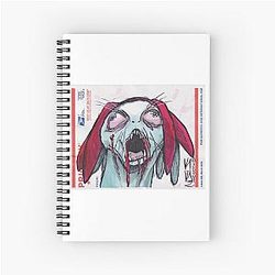 Meow Space Dandy Spiral Notebook