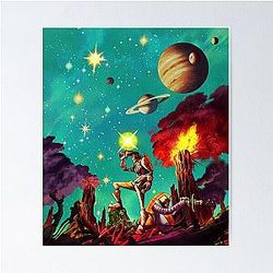 Space Dandy & QT Poster