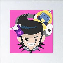 Space Dandy - Dandy & QT Poster