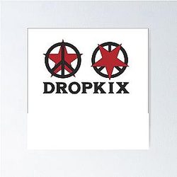 Dropkix band logo - Space Dandy Poster