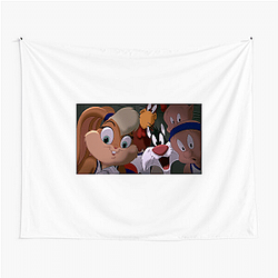 Space Jam The World Is My Game Space Jam Tapestries