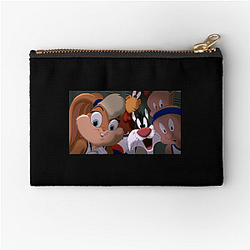 Space Jam The World Is My Game Space Jam Zipper Pouches