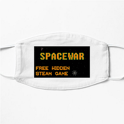 Spacewar! Retro Galaxy Drop Spacewar! Gezichtsmaskers