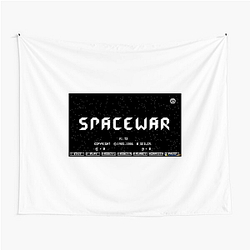Spacewar! Digitale Vibes Spacewar! Tapisserieën