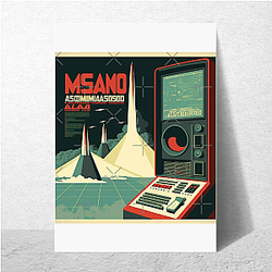 Spacewar! Eerste brand editie Spacewar! Posters
