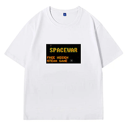Spacewar! Retro Galaxy Drop Spacewar! T-shirts