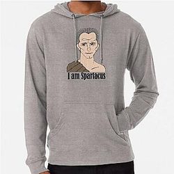 Kirk Douglas Spartacus Fan Art Lightweight Hoodie
