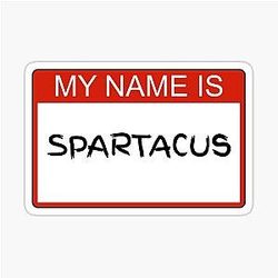 I'm Spartacus Sticker