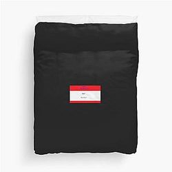 Hello my name is Spartacus Duvet Cover