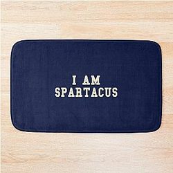 I Am Spartacus Bath Mat
