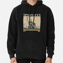 Retro Spartacus Pullover Hoodie