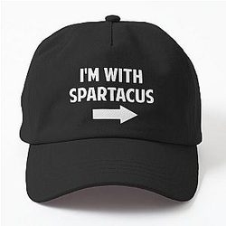 I'm With Spartacus Dad Hat