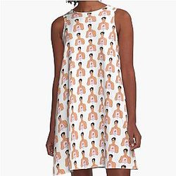 Agador Spartacus and the Secret of the Pirin Tablets A Line Dress