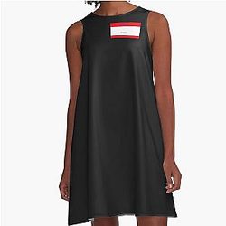 Name Tag Spartacus A Line Dress