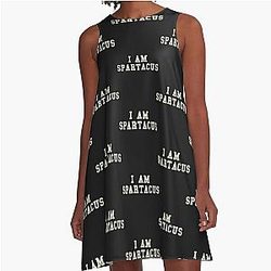 I Am Spartacus A-Line Dress
