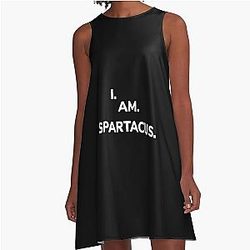 I Am Spartacus A-Line Dress