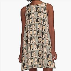 Agron's Secret A-Line Dress
