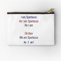 The argument goes on over who is Spartacus Zipper Pouch