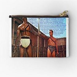 I Am Spartacus Zipper Pouch