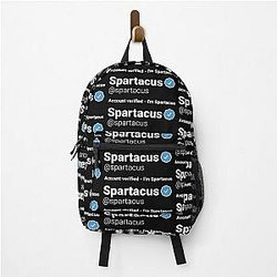 I'm Spartacus - Parody Social Network with a Blue Verified Backpack