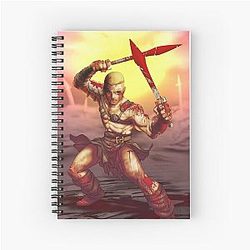 Spartacus Official Gear Spiral Notebook