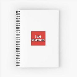 I am Spartacus Notebook