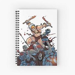 Spartacus Official Gear Spiral Notebook