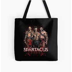 Spartacus Over Print Tote Bag