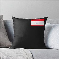 Name tag Spartacus Throw Pillow becomes 
Spartacus Throw Pillow