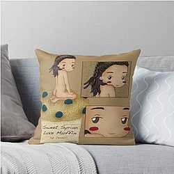Syrian Love Throw Pillow