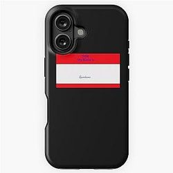 Name tag iPhone Case