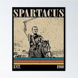 Retro Spartacus 1960 Poster