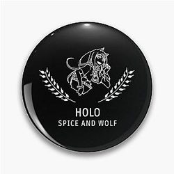 Holo Spice and Wolf Pin