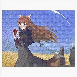 Holo Spice and Wolf Artwork For Otaku Jigsaw Puzzle