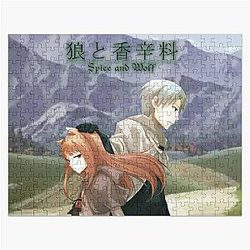 Holo and Lawrence Spice and Wolf Scene Jigsaw Puzzle