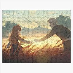 Horo & Kraft Lawrence - Spice And Wolf Jigsaw Puzzle