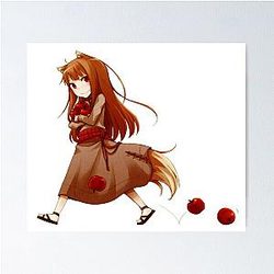 Horo Spice and Wolf Poster