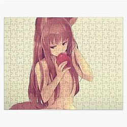 Holo Spice and Wolf Anime Fanart Jigsaw Puzzle