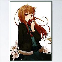 Horo Spice and Wolf Poster