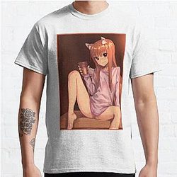 Horo naked Spice and Wolf Classic T-Shirt